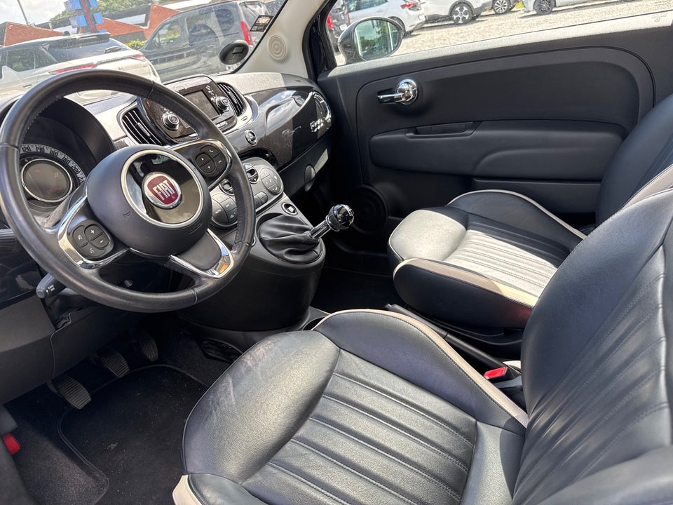 Fiat 500 0,9 TwinAir 80 Black Edition 3d