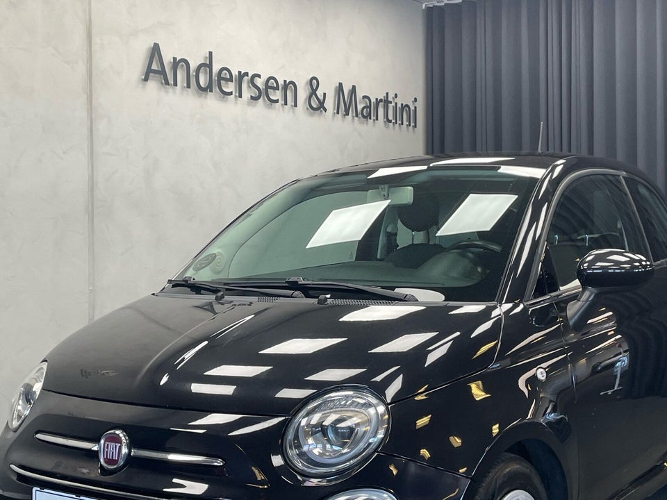 Fiat 500 1,2 Black 3d