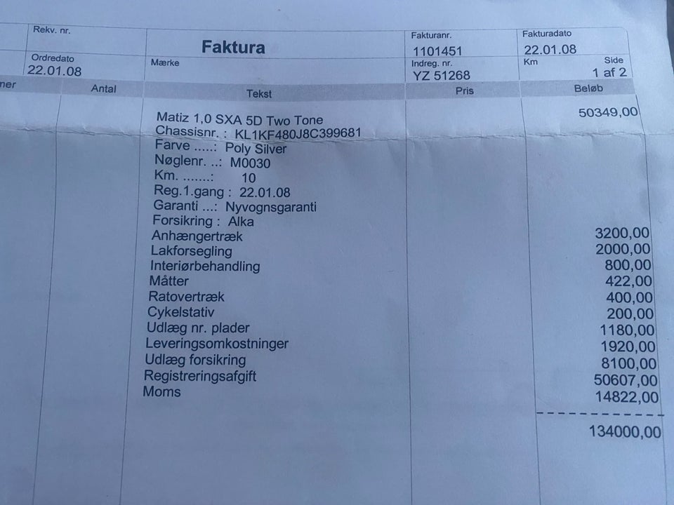 Chevrolet Matiz 1,0 SE 5d