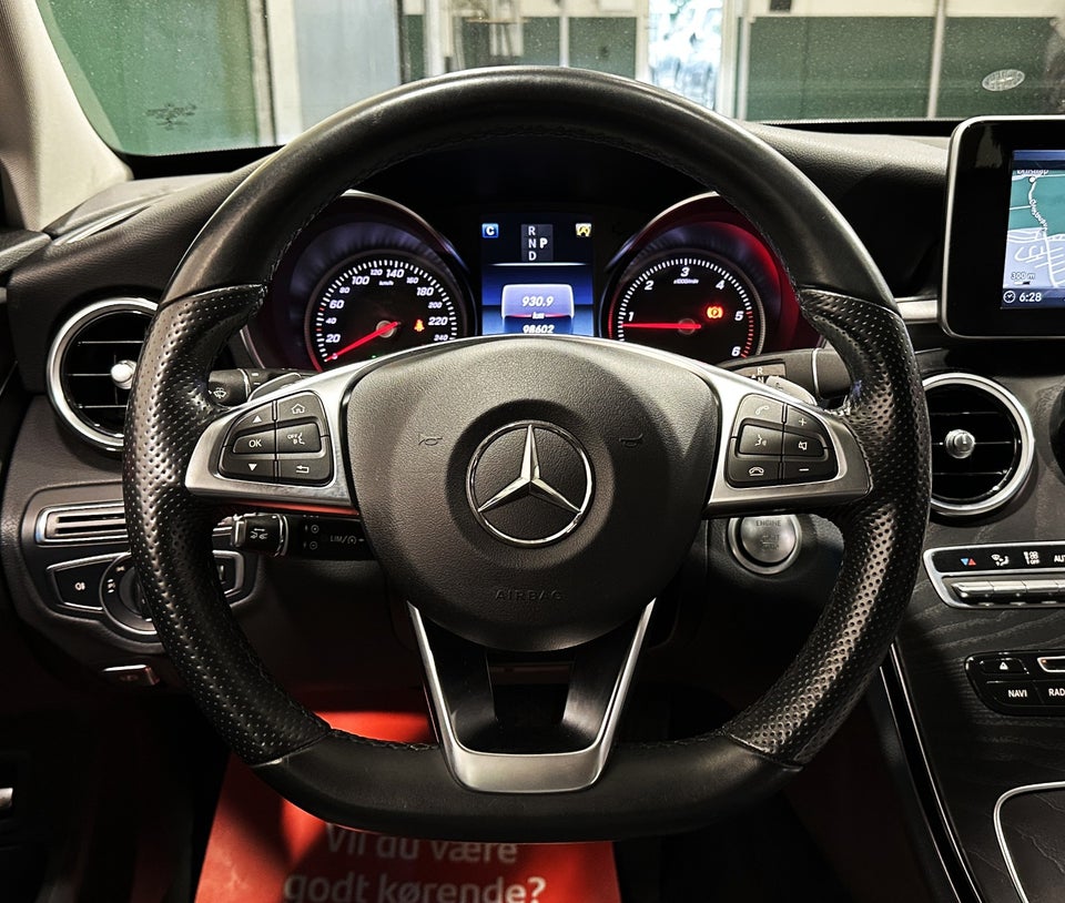 Mercedes C220 d 2,2 AMG Line stc. aut. 5d