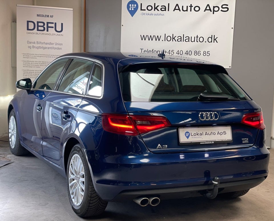 Audi A3 2,0 TDi 184 Ambition Sportback quattro S-tr. 5d