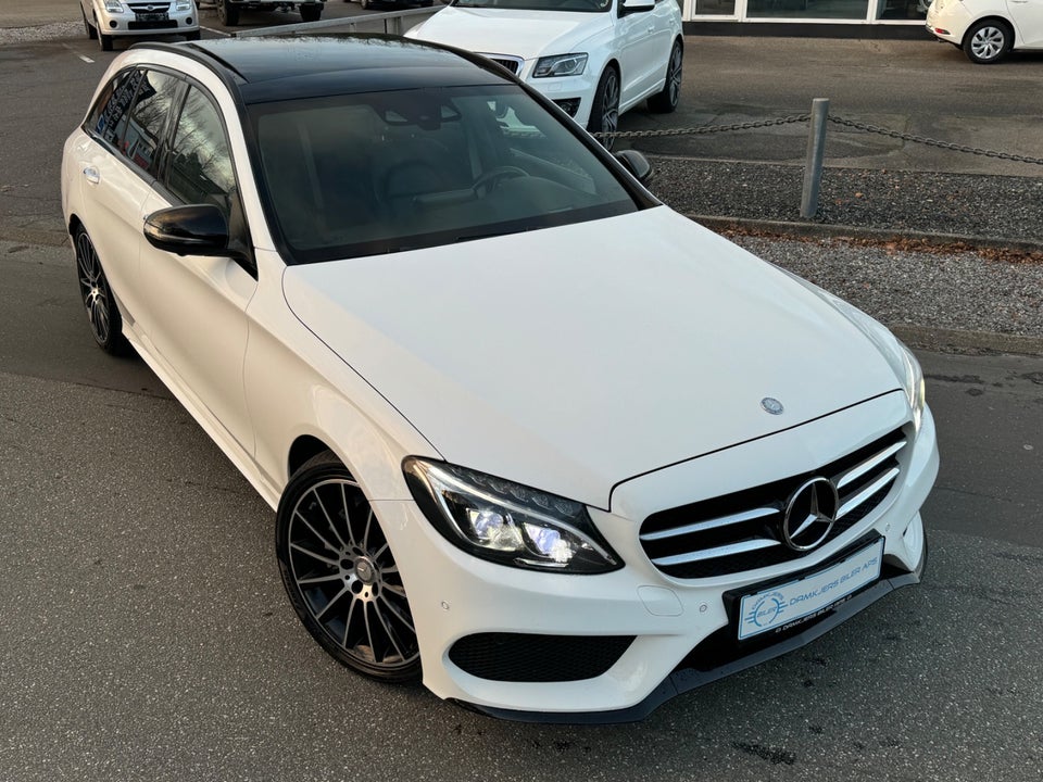 Mercedes C220 d 2,2 AMG Line stc. aut. 5d