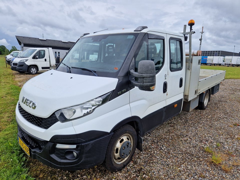 Iveco Daily 3,0 35C17 Db.Kab m/lad 4d