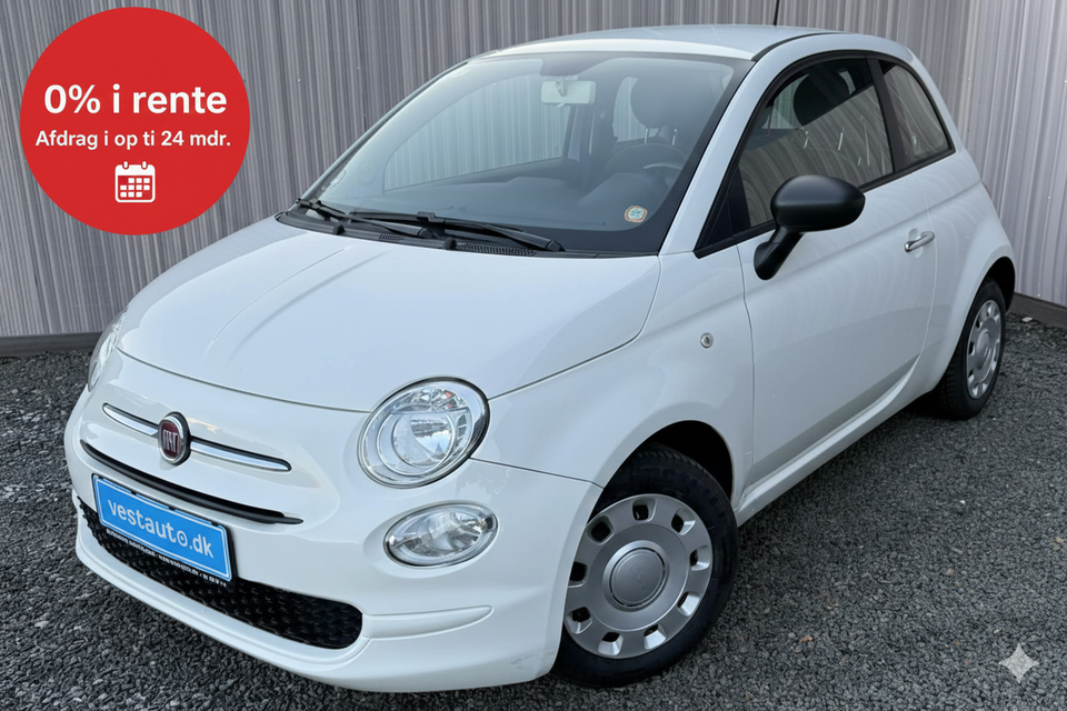 Fiat 500 0,9 TwinAir 80 Pop 3d