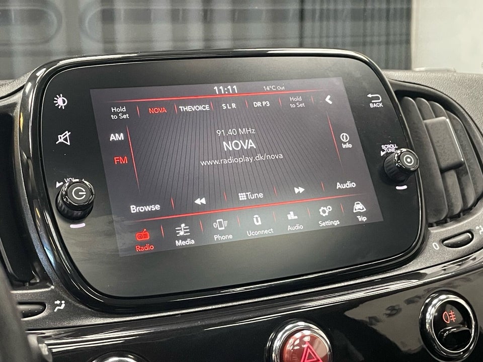 Fiat 500 1,2 Black 3d