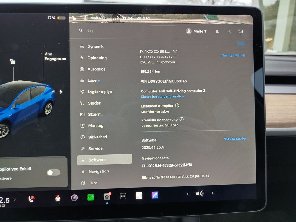 Tesla Model Y Long Range AWD 5d