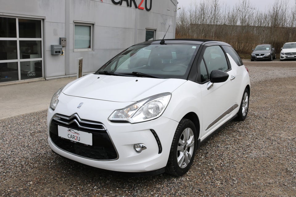 Citroën DS3 1,2 VTi 82 Design Cabrio 2d