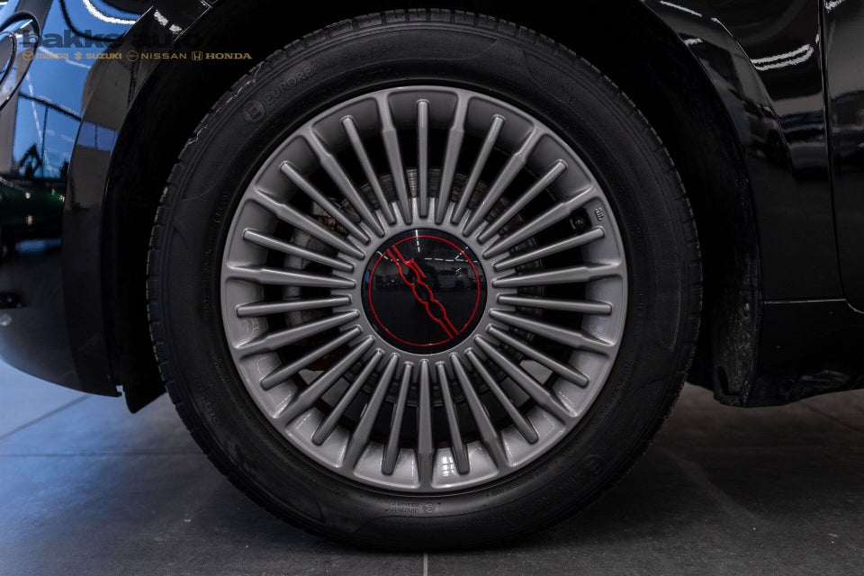 Fiat 500e 42 (RED) 3d