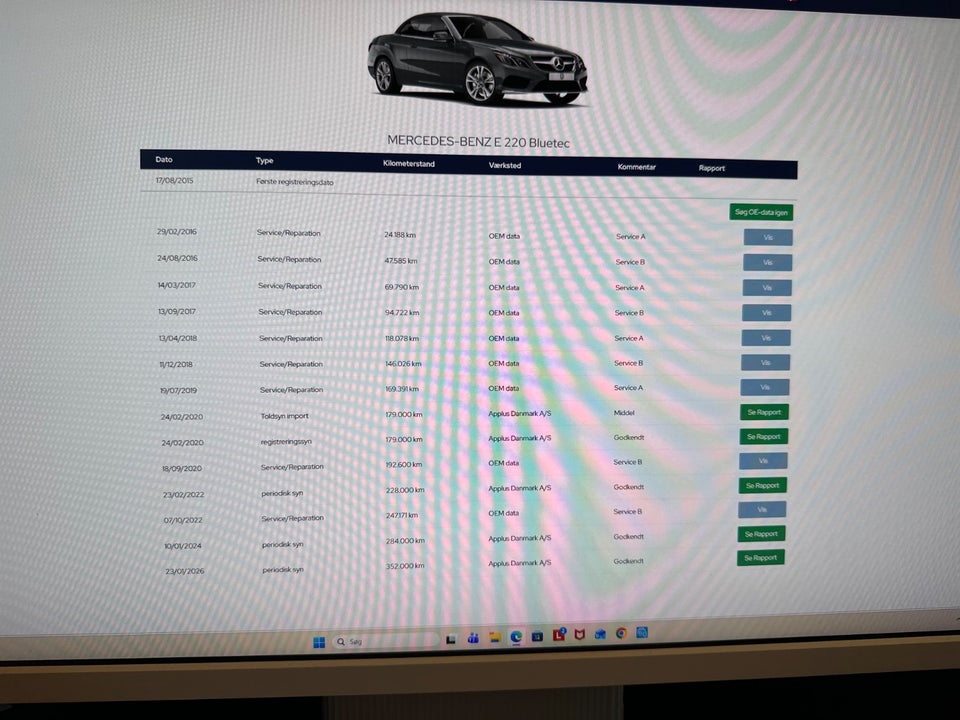 Mercedes E220 2,2 BlueTEC Avantgarde stc. 5d