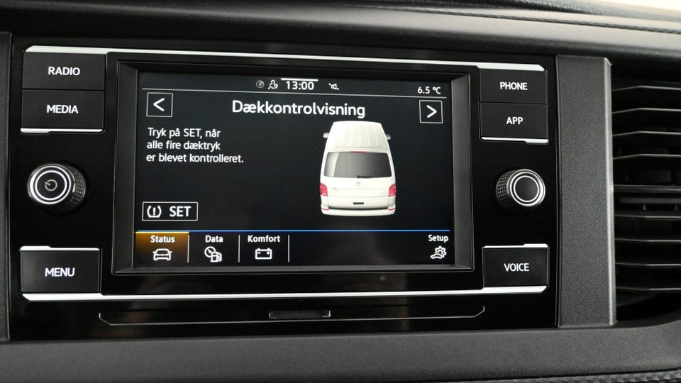 VW Transporter 2,0 TDi 110 Kassevogn kort