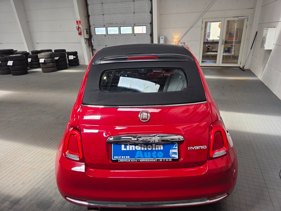 Fiat 500C 1,0 Hybrid (RED) 2d