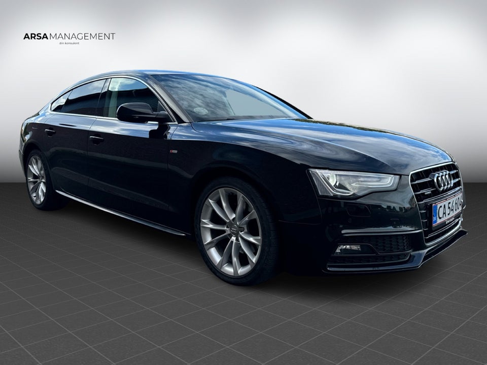 Audi A5 2,0 TDi 190 S-line Sportback quattro S-tr. 5d