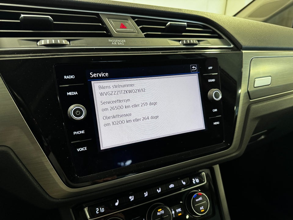 VW Touran 1,6 TDi 115 Comfortline DSG 7prs 5d