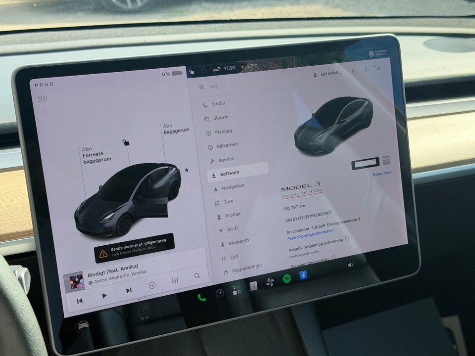 Tesla Model 3 Performance AWD 4d