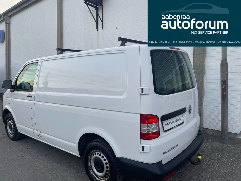 VW Transporter 2,0 TDi 114 Kassevogn kort BM