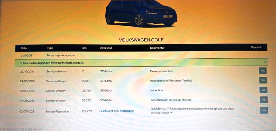 VW Golf VII 1,5 TSi 130 Comfortline DSG 5d