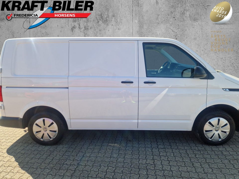 VW Transporter 2,0 TDi 150 Kassevogn kort