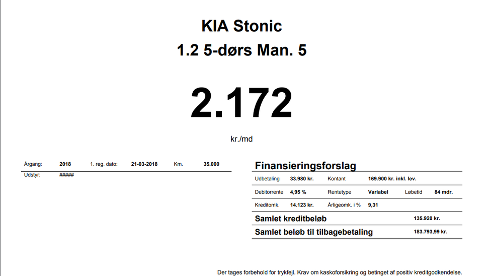Kia Stonic 1,2 Advance 5d