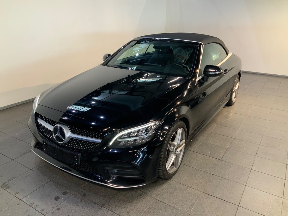 Mercedes C200 1,5 AMG Line Cabriolet aut. 2d