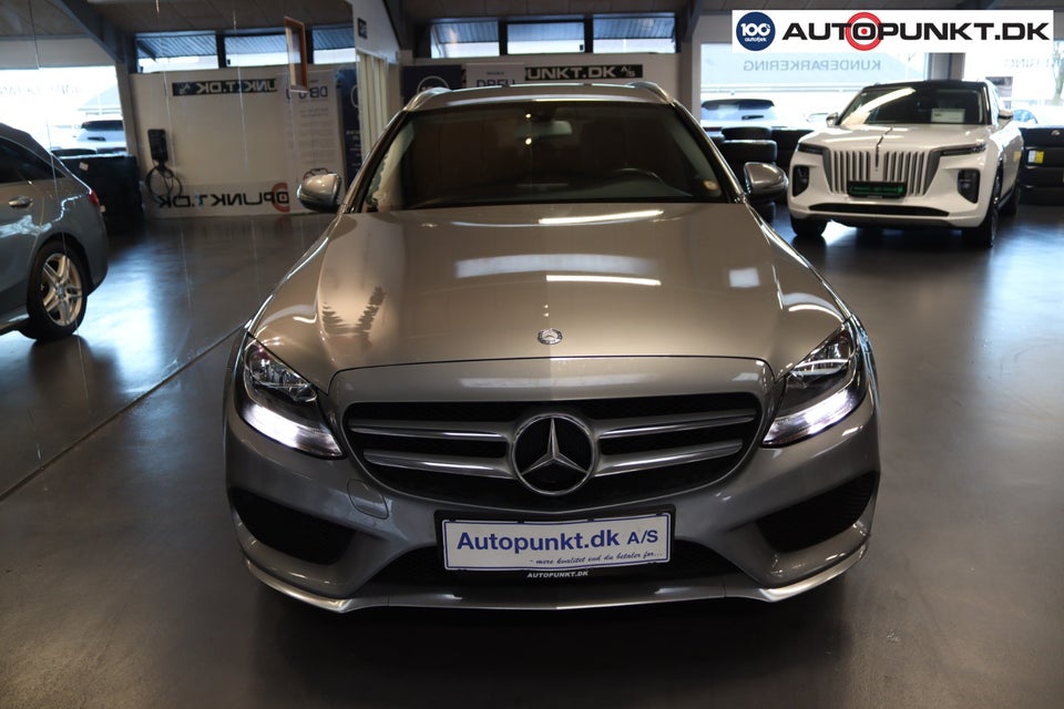 Mercedes C220 d 2,2 AMG Line stc. aut. 5d