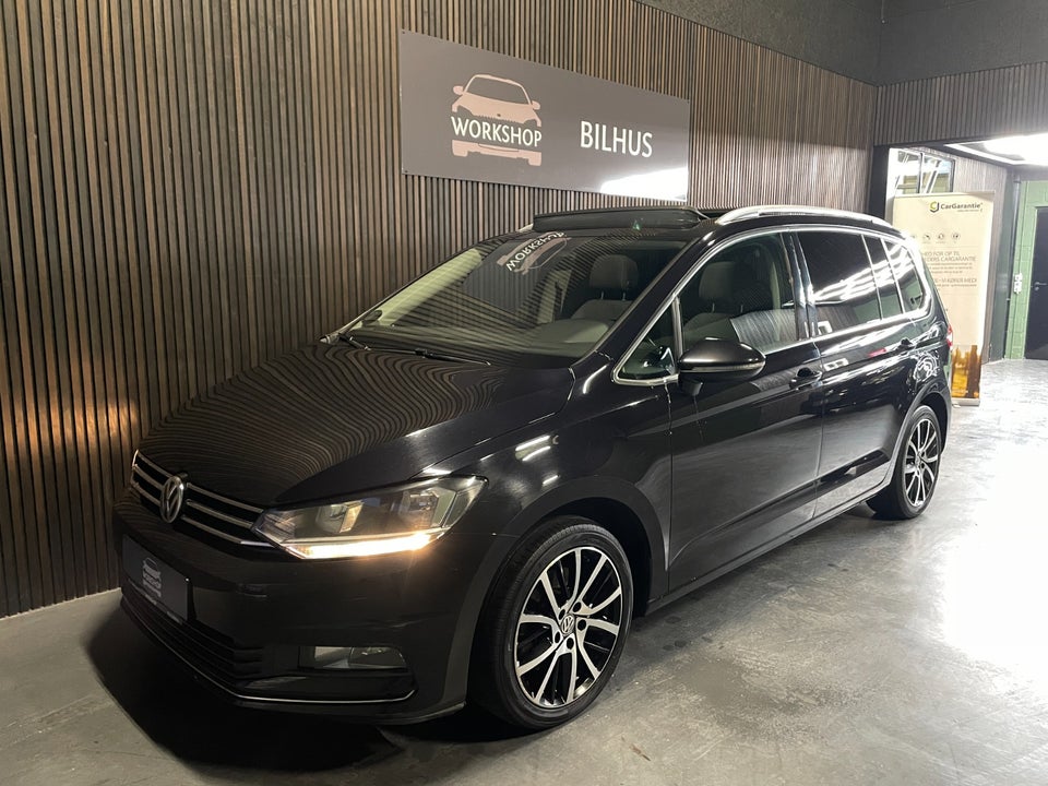 VW Touran 2,0 TDi 150 Highline DSG 7prs 5d