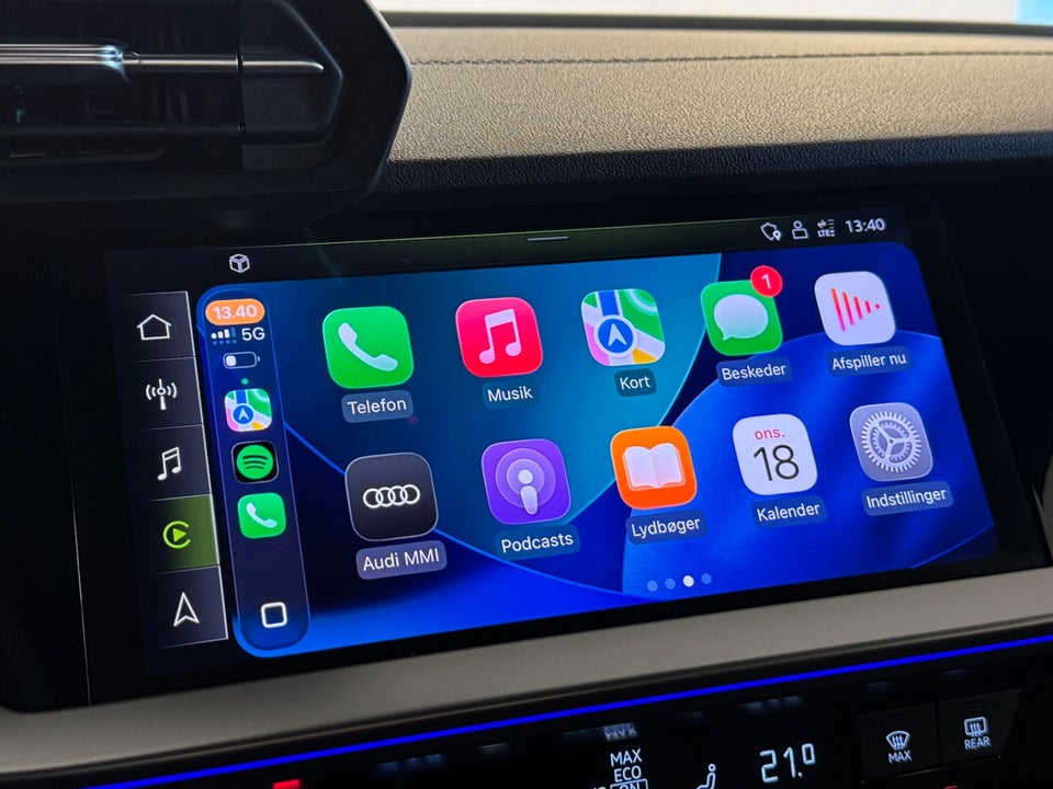 Audi A3 40 TFSi e S-line Sportback S-tr. 5d