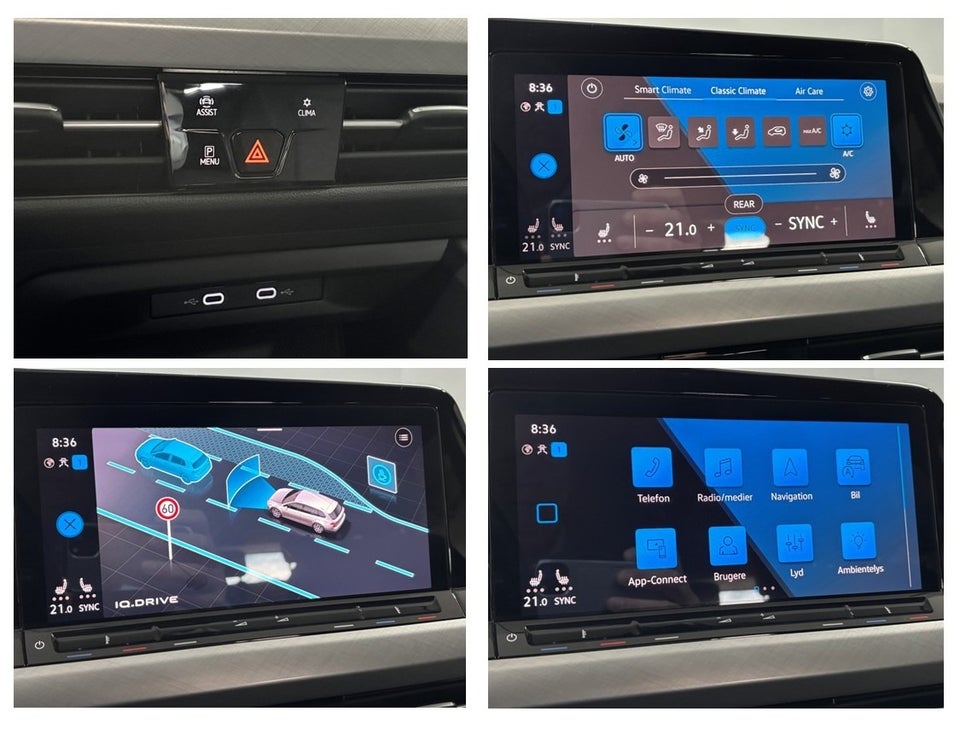 VW Golf VIII 1,5 eTSi 130 Life Variant DSG 5d