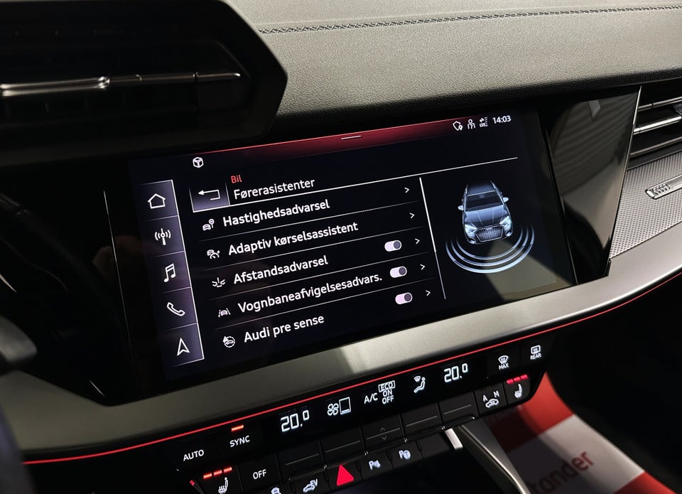 Audi A3 40 TFSi e S-line Sportback S-tr. 5d