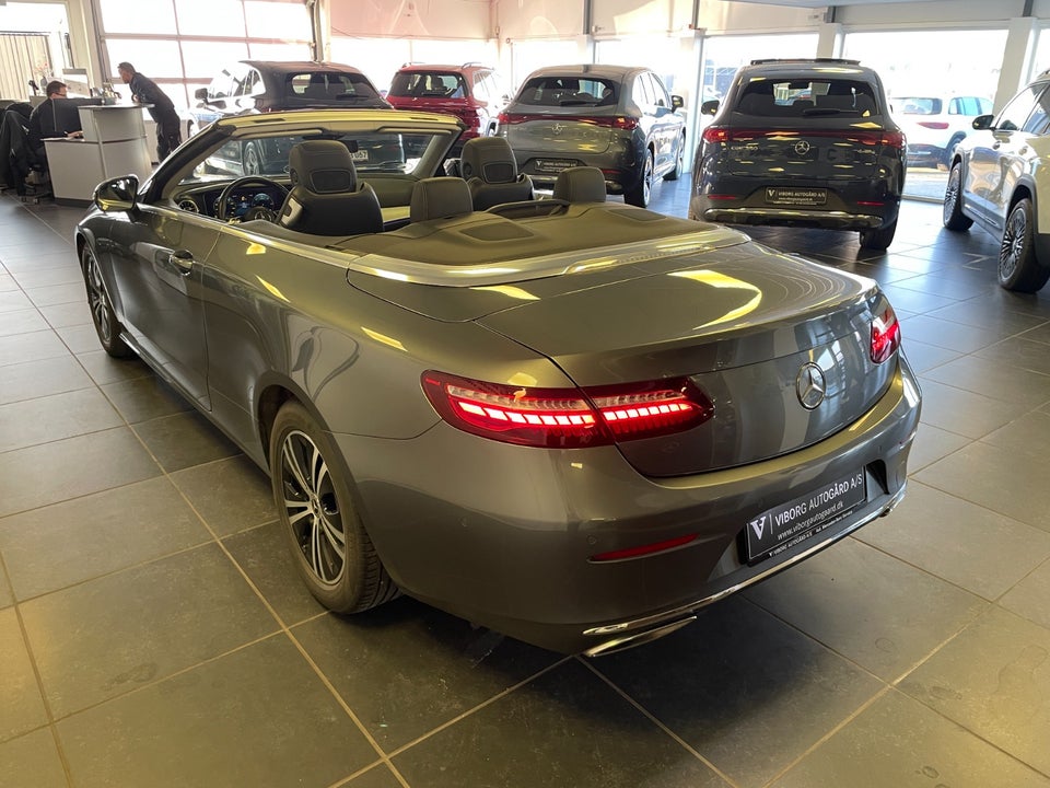 Mercedes E220 d 2,0 Cabriolet aut. 2d