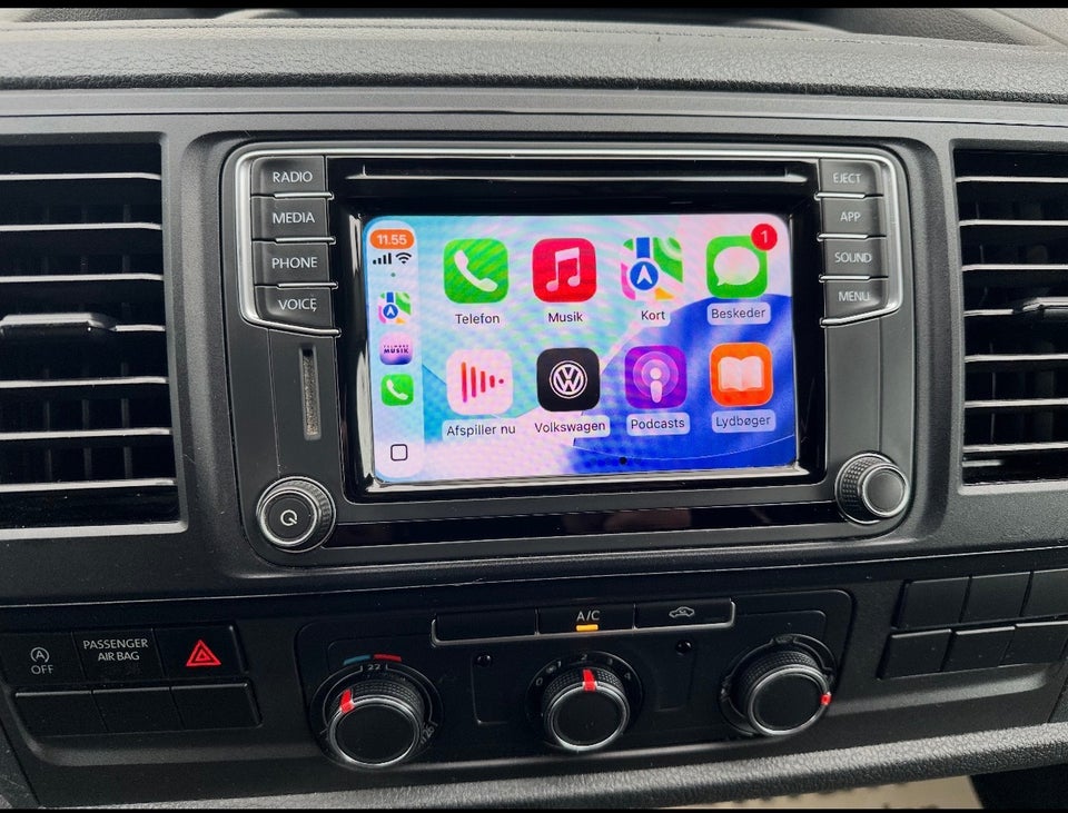 VW Transporter 2,0 TDi 150 Kassevogn DSG lang