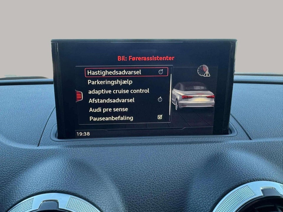 Audi A3 35 TFSi Sport Limited plus Cabriolet S-tr. 2d