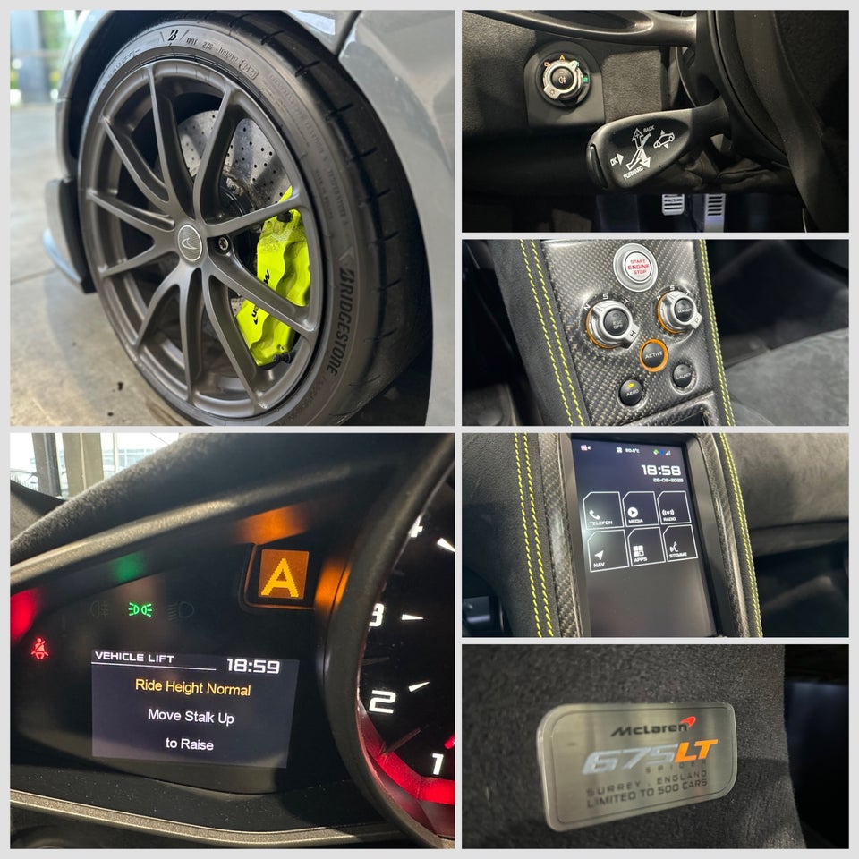 McLaren 675LT 3,8 Spider 2d