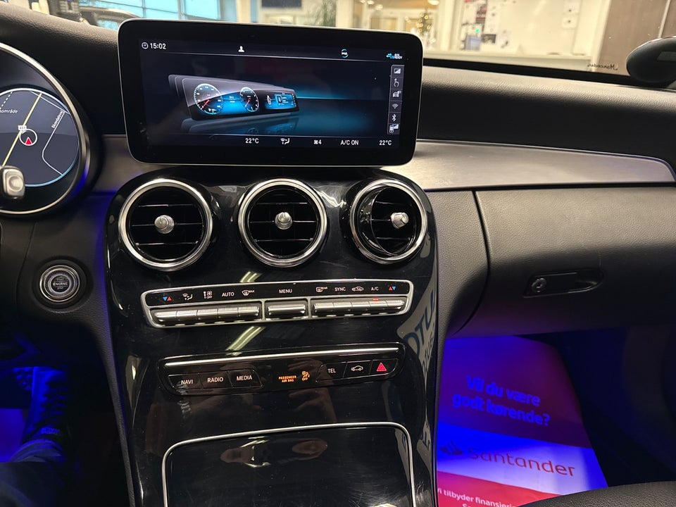 Mercedes C220 d 2,0 AMG Line stc. aut. 5d