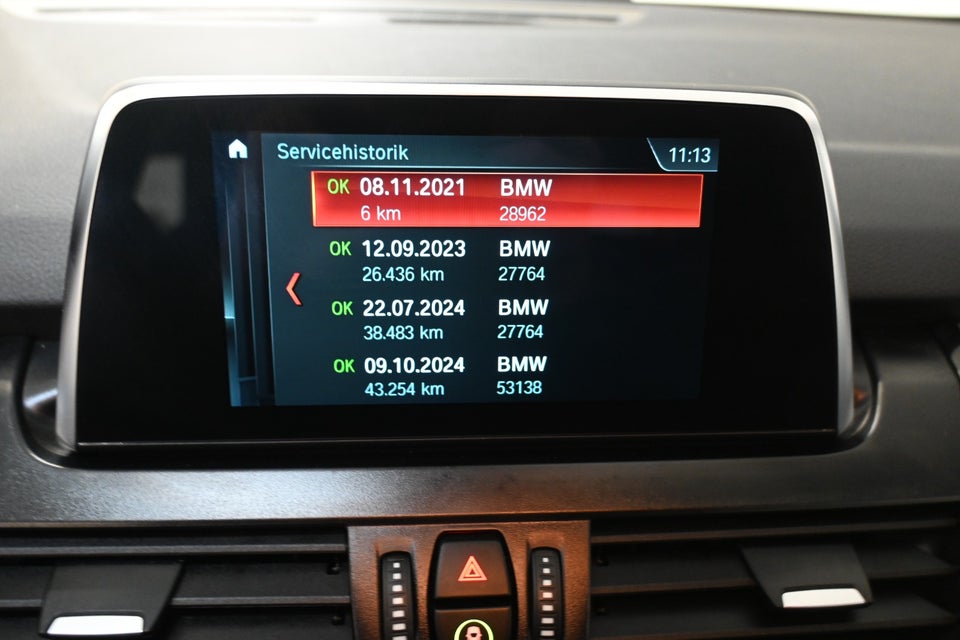 BMW 216i 1,5 Gran Tourer Connected 7prs 5d