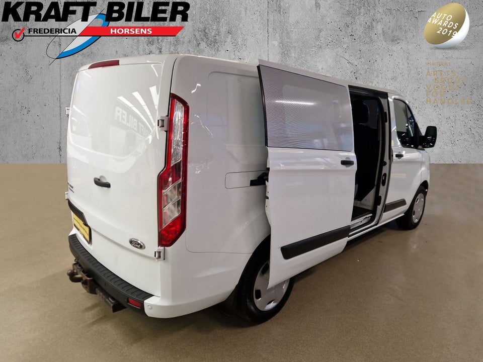 Ford Transit Custom 300L 2,0 TDCi 130 Trend Mandskabsvogn aut.