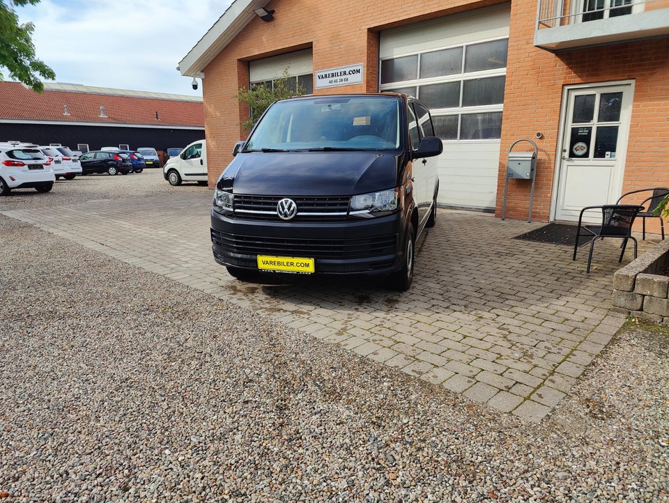 VW Transporter 2,0 TDi 102 Kassevogn lang