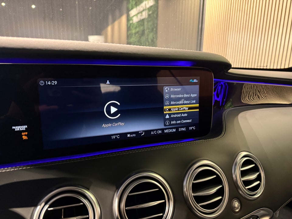 Mercedes S560 4,0 Coupé aut. 4Matic 2d