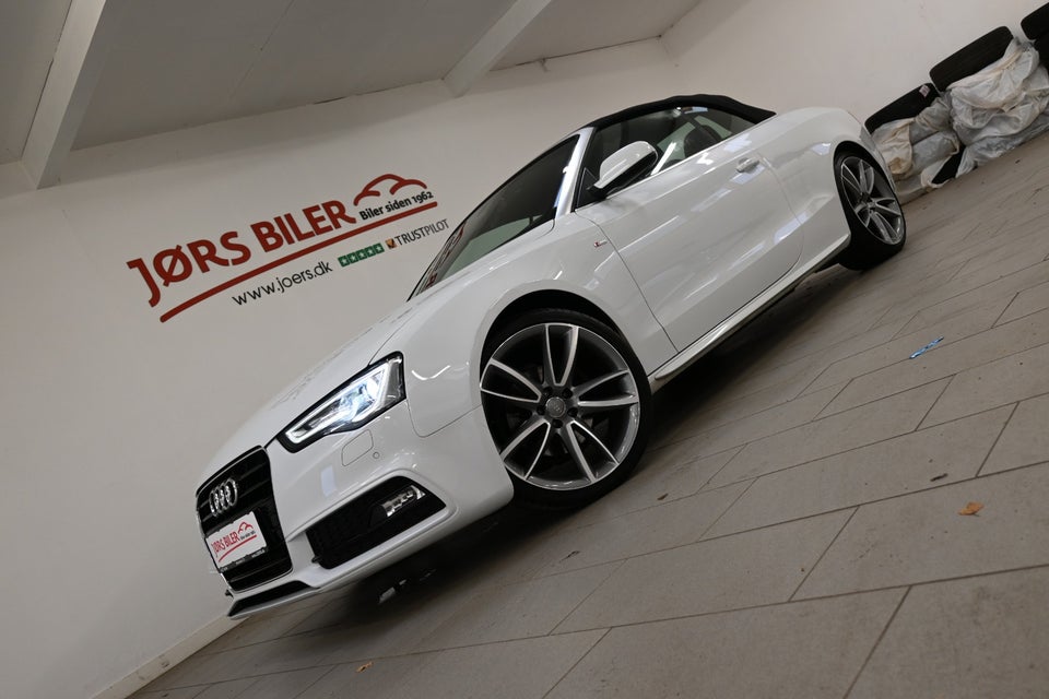 Audi A5 1,8 TFSi 177 S-line Cabriolet Multitr. 2d