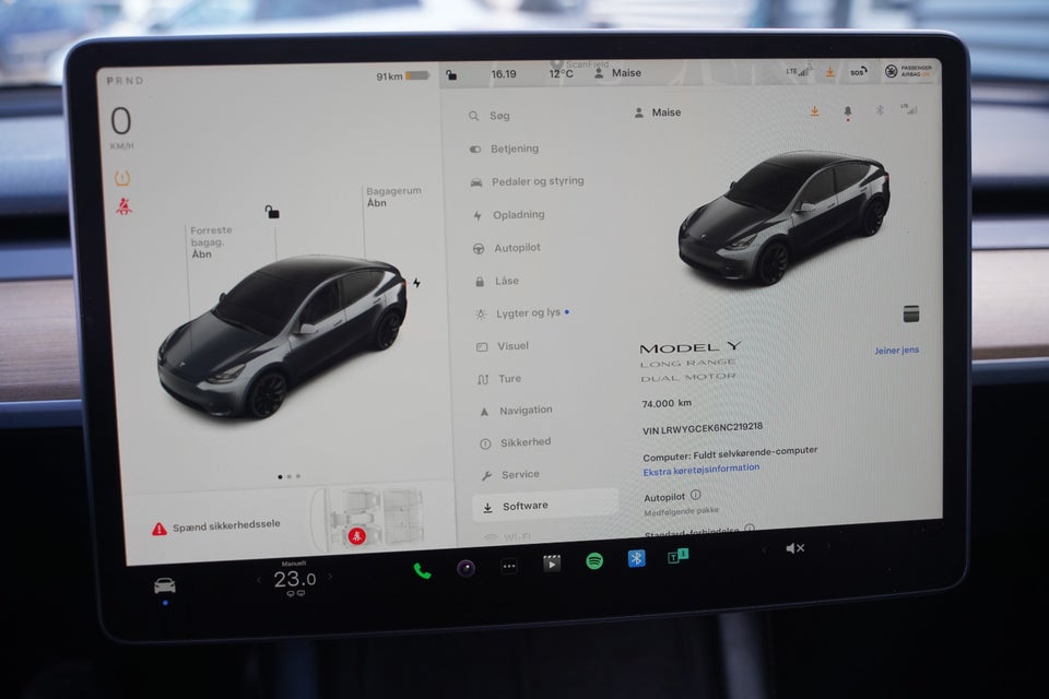 Tesla Model Y Long Range AWD 5d