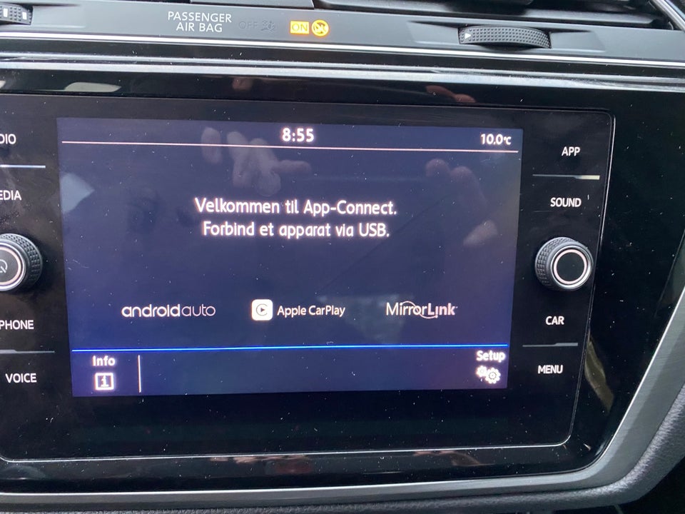 VW Touran 2,0 TDi 115 Comfortline DSG Van 5d