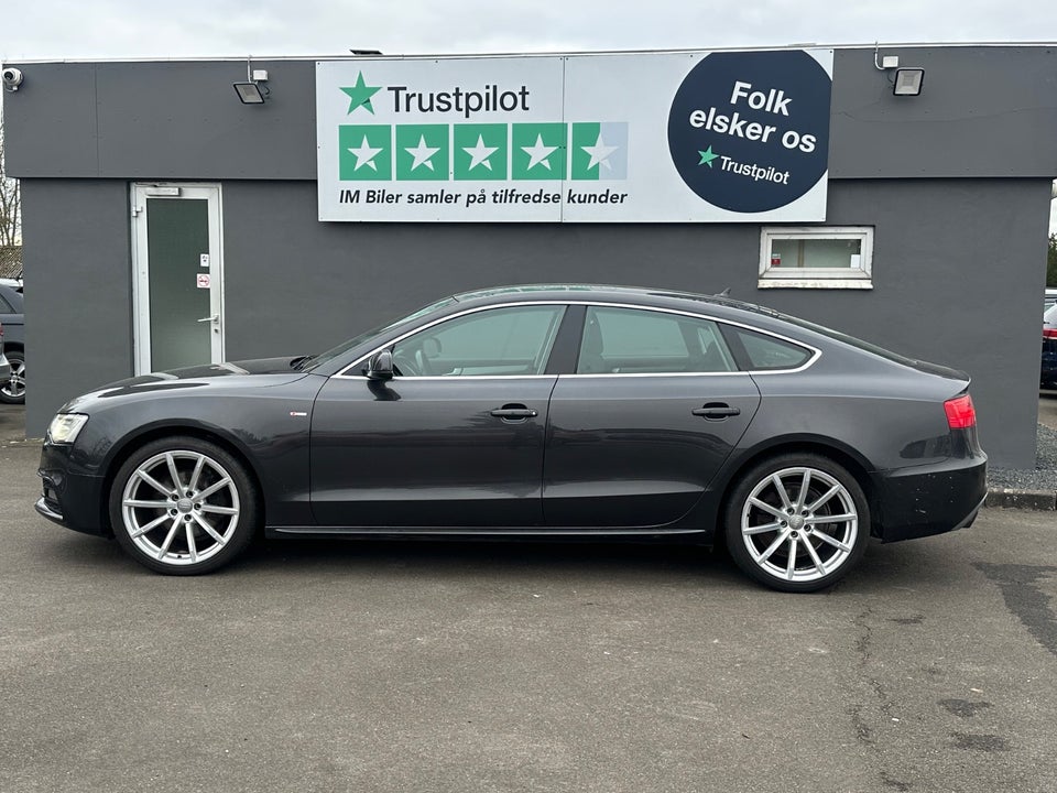 Audi A5 1,8 TFSi 144 S-line Sportback Multitr. 5d