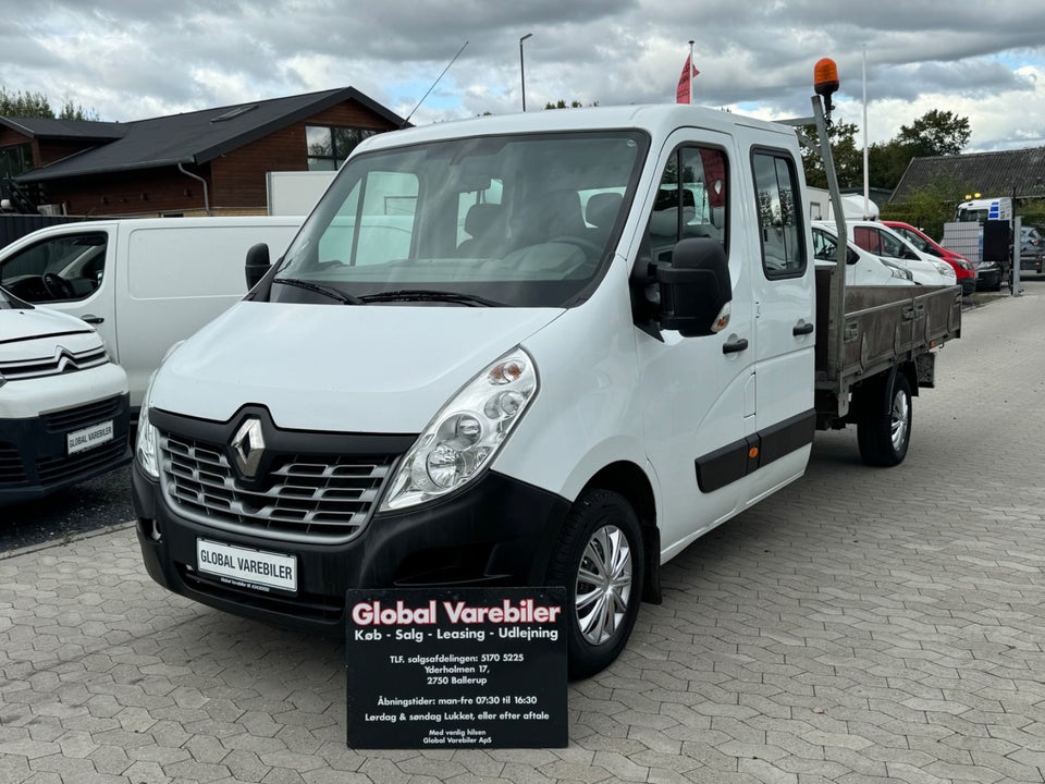 Renault Master III T35 2,3 dCi 130 L3 Mandskabsvogn m/lad 4d