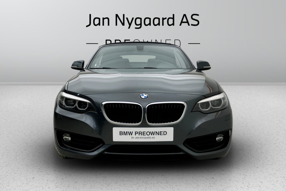 BMW 218i 1,5 Cabriolet Connected aut. 2d