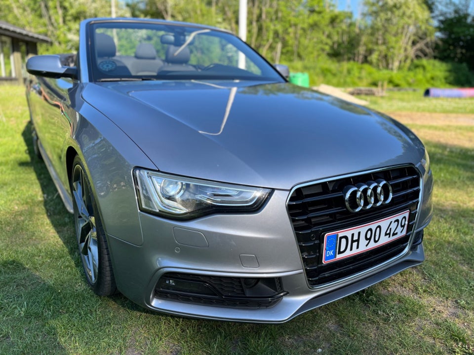 Audi A5 1,8 TFSi 170 S-line Cabriolet Multitr. 2d