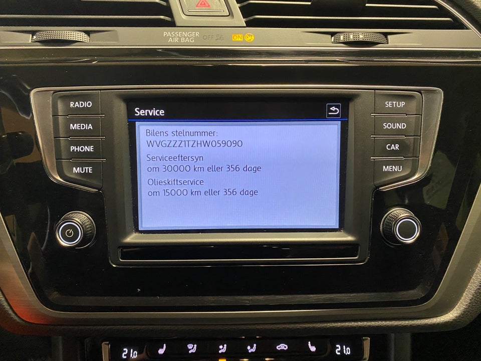 VW Touran 1,2 TSi 110 Comfortline 7prs 5d