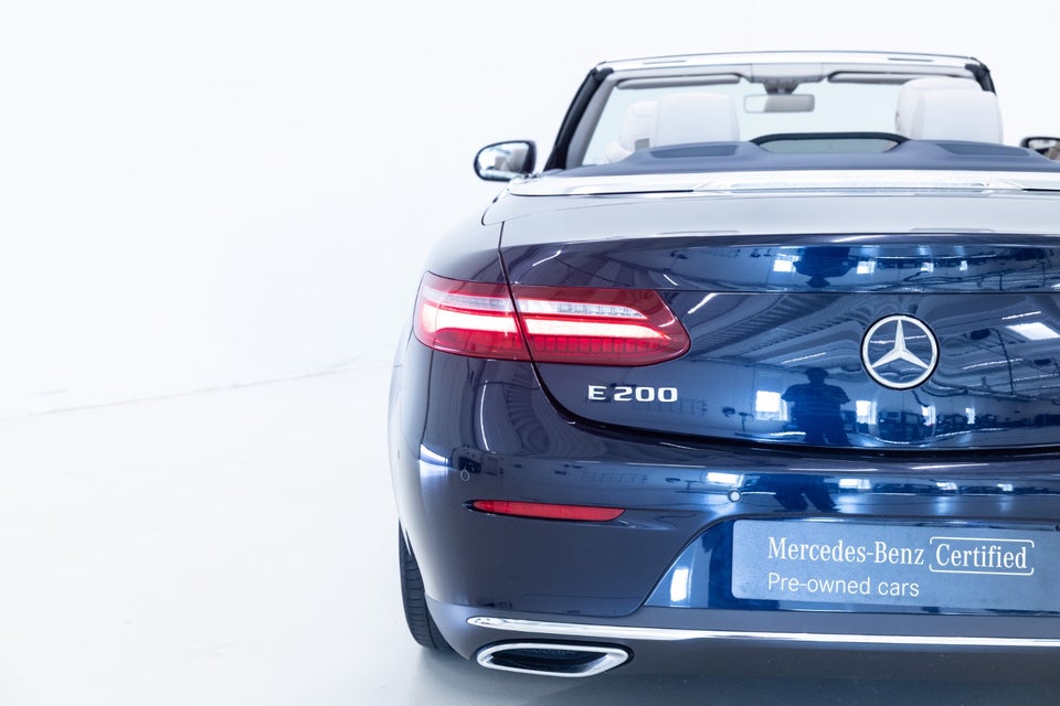 Mercedes E200 2,0 Avantgarde Cabriolet aut. 2d