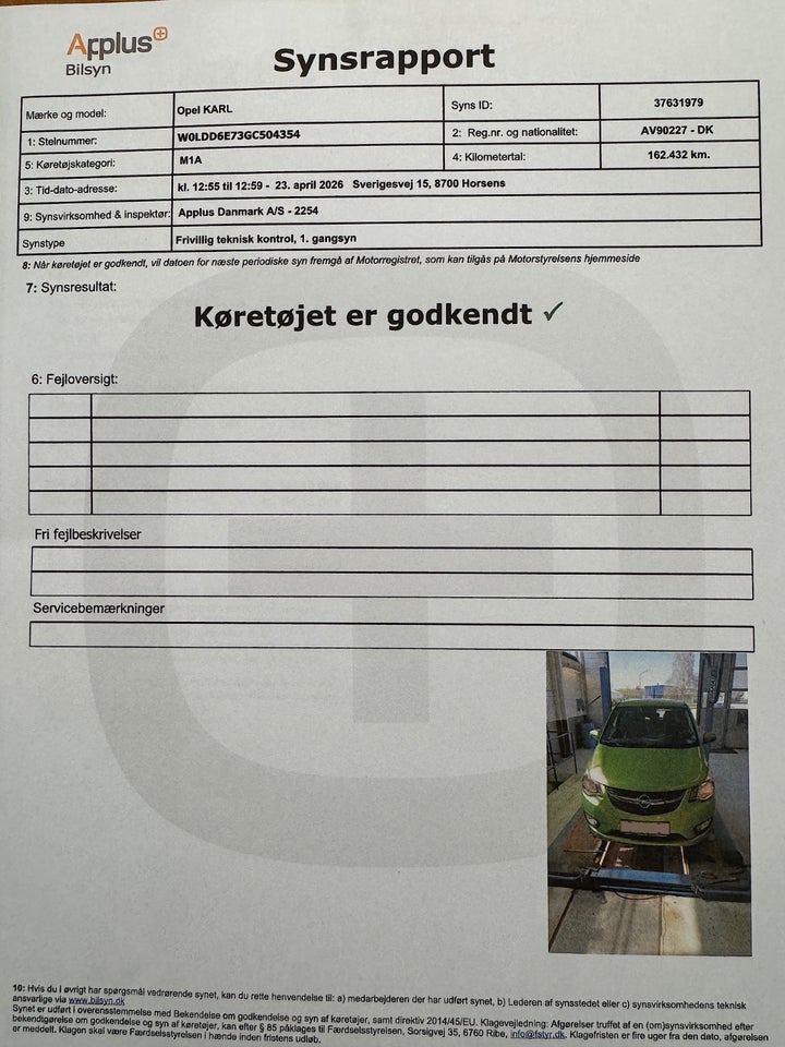 Opel Karl 1,0 Cosmo 5d