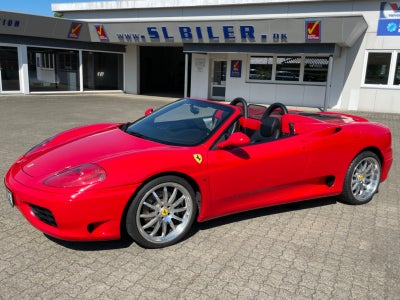 Annonce: Ferrari 360 3,6 Spider F1 - Pris 0 kr.