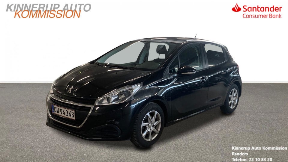 Peugeot 208 1,6 BlueHDi 100 Envy Sky 5d