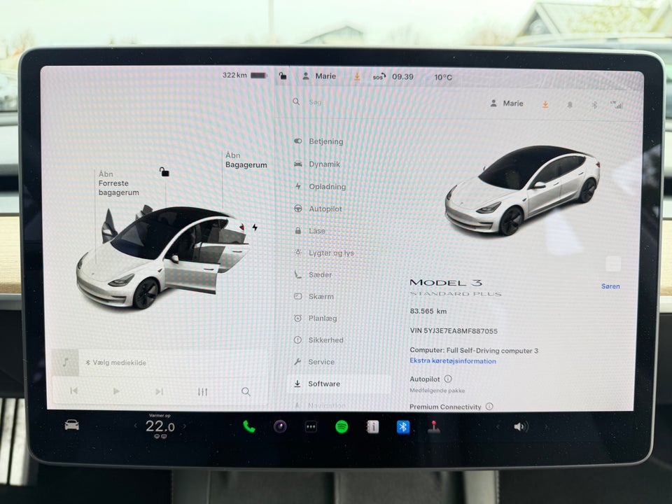Tesla Model 3 Standard Range+ RWD 4d